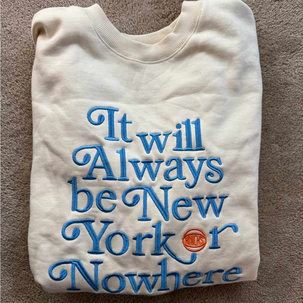 NEW New York or Nowhere x NY KNICKS Crewneck